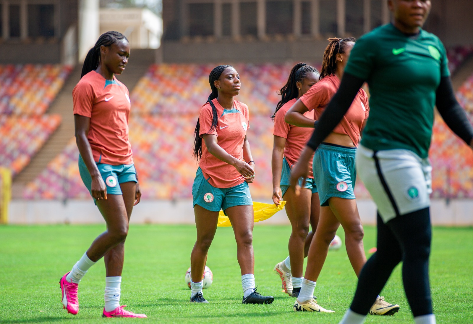 Training get more intensed as Falcons prepare for South Africa