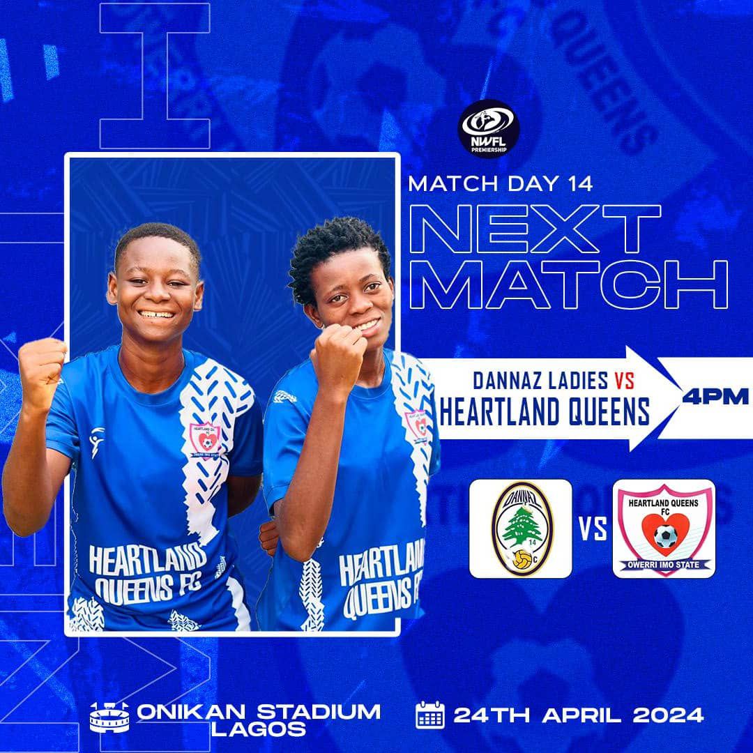 NWFL MD14 Preview: Pride on card as Heartland Queens confront Dannaz Ladies