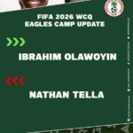 WCQ: Olawoyin replaces Tella