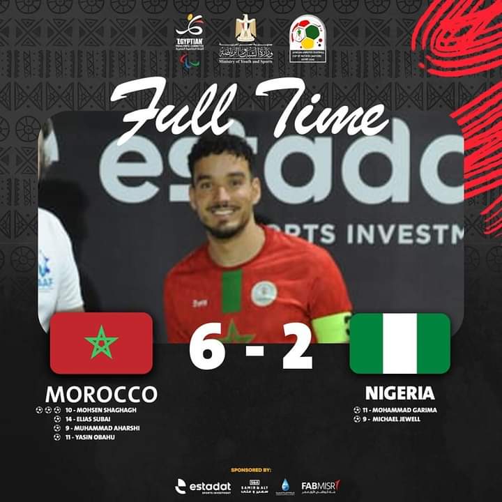 AAFCON: Morocco end Special Eagles final pursuit