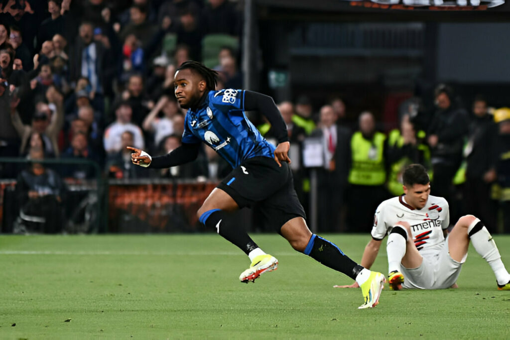 Lookman's hat-trick powers Atalanta to first major trophy