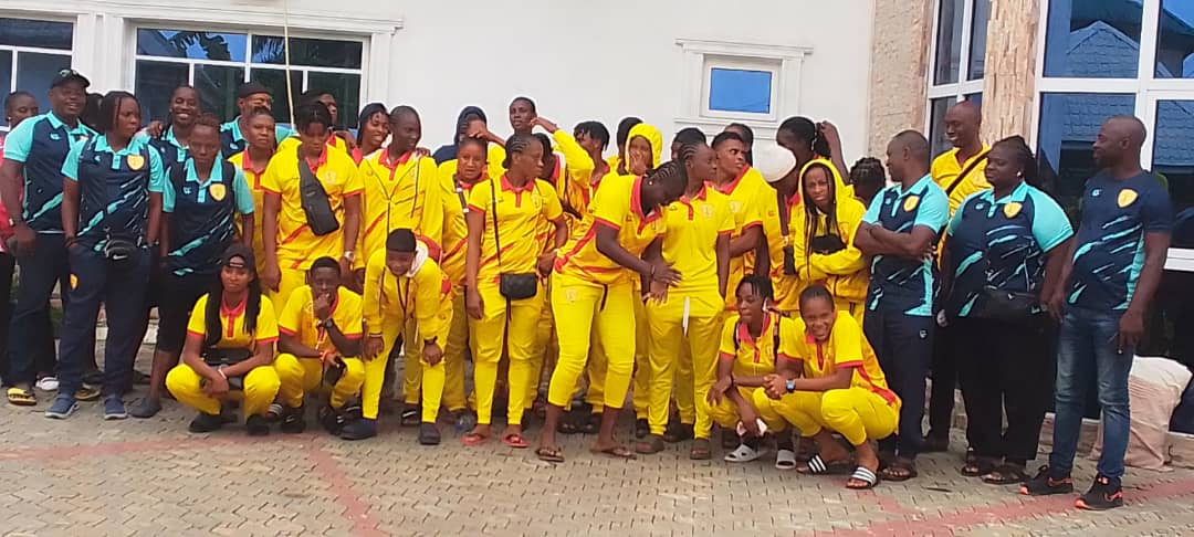 NWFL SUPER SIX: Edo Queens arrive Bayelsa