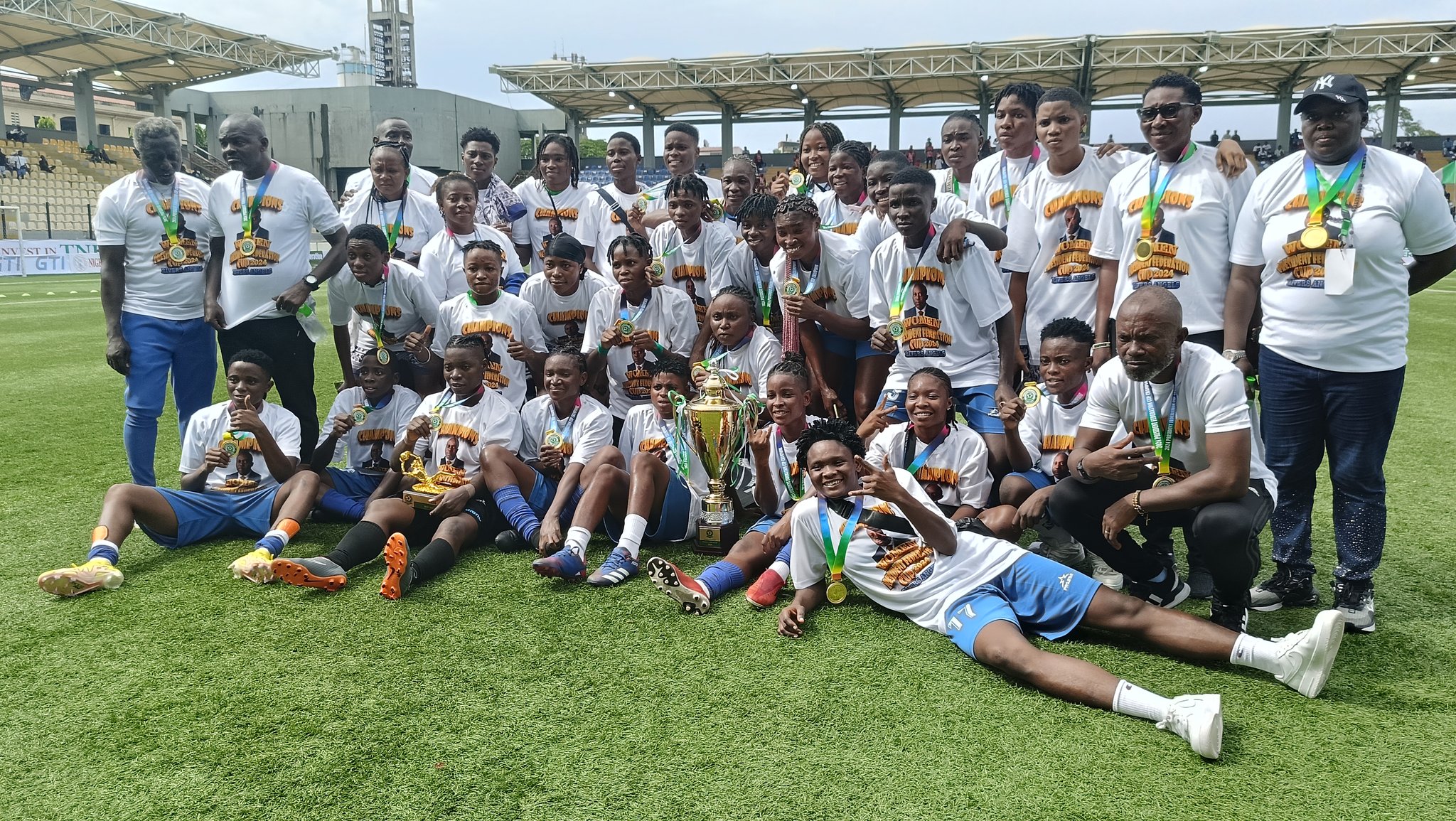 President Federation Cup: Rivers Angels are 9-time champions