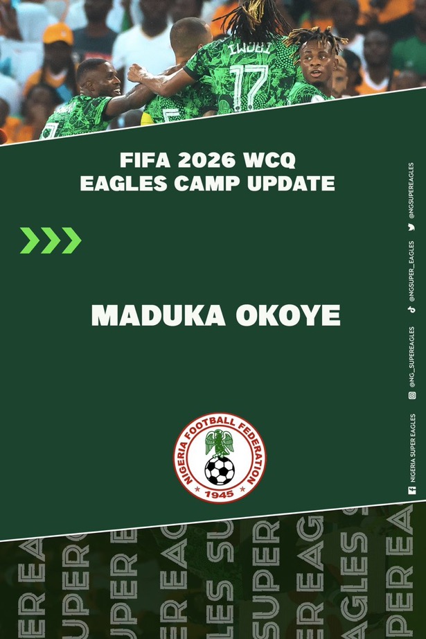 Maduka joins Eagles’ squad in Uyo