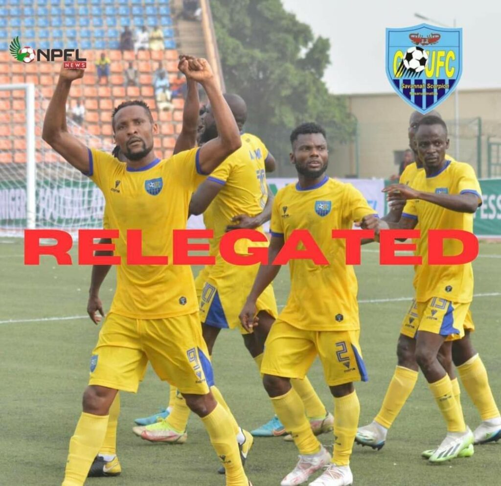 NPFL: Gombe United bid league goodbye as Sunshine Stars keep hopes alive