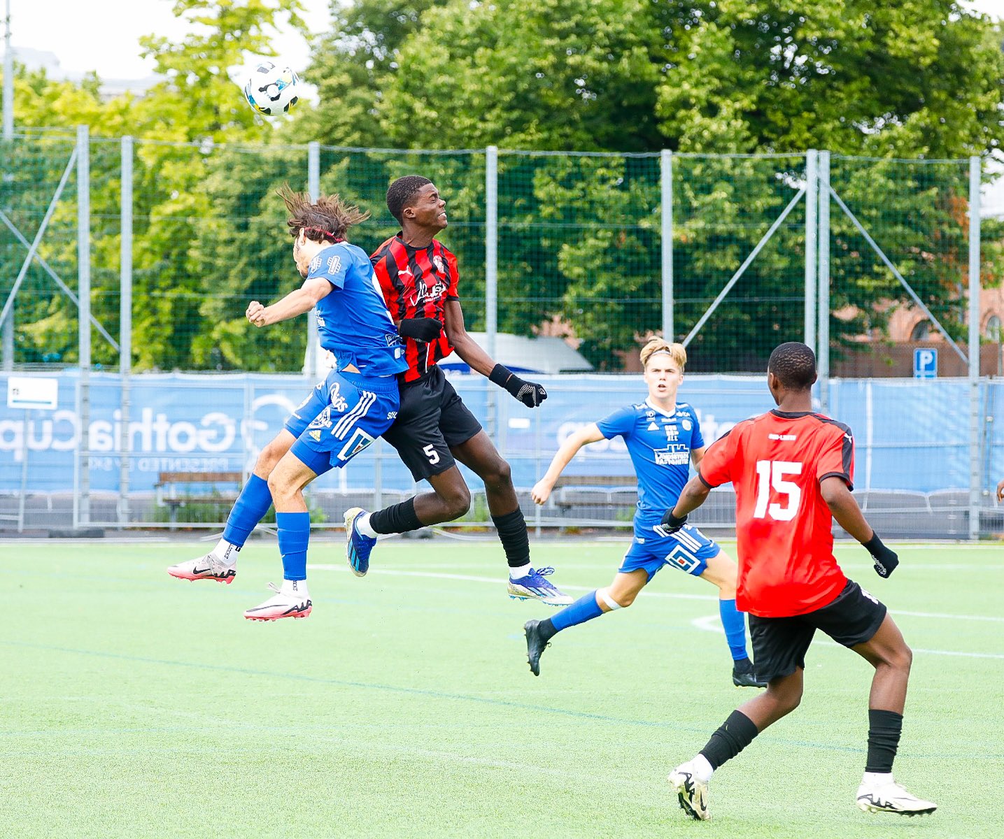 Gothia '24: Beyond Limit spank GIF Sundsvall in opener