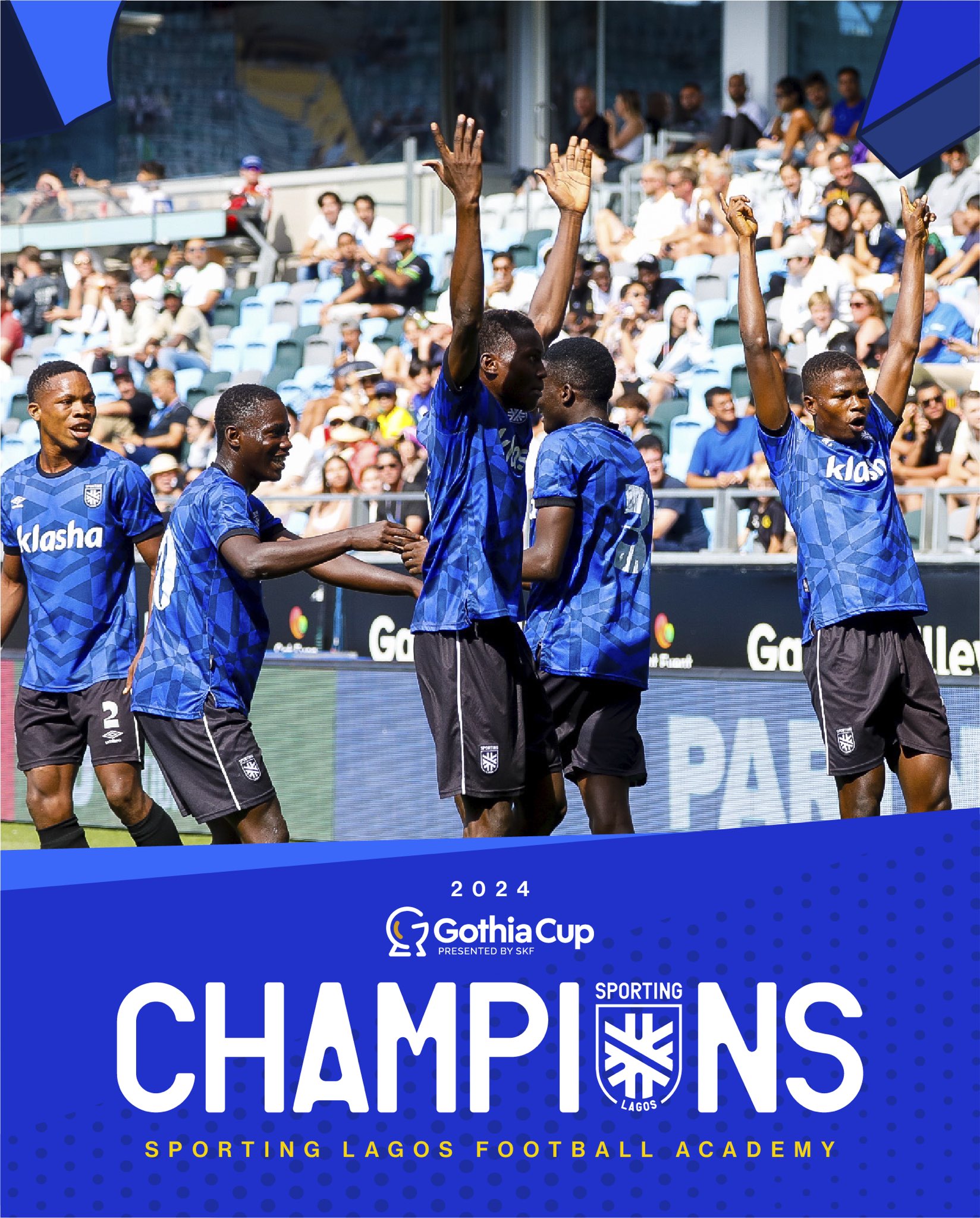 Sporting Lagos emerge 2024 champions of Gothia Puma trophy