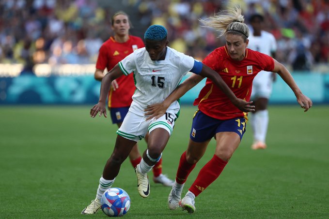 Olympics '24: Super Falcons walk tight rope after loss to Spain