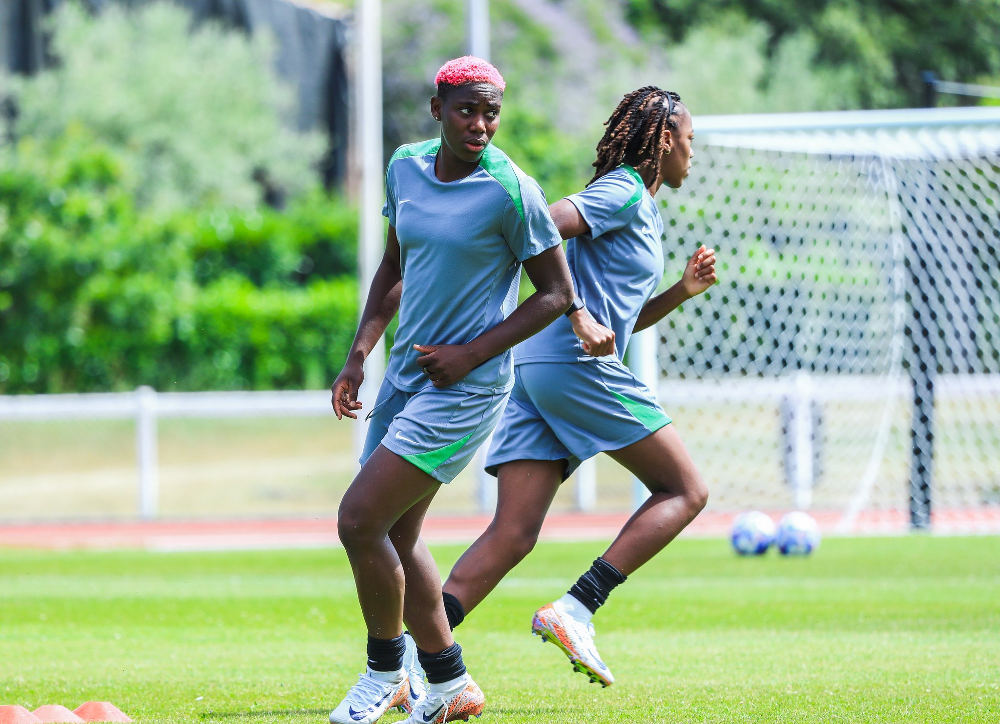 Oshoala urges Super Falcons to give their all against Japan