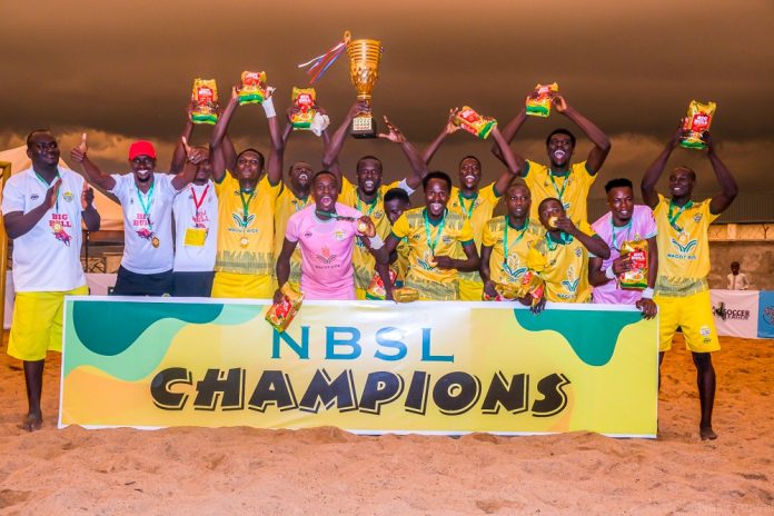 Kebbi BSC are winners of colourful league finals as beach soccer returns in full swing