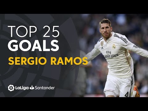 TOP 25 GOALS Sergio Ramos en LaLiga Santander