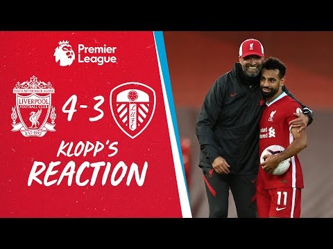 Klopp's Reaction: Offensively, good, defensively, we can improve | Liverpool vs Leeds Utd