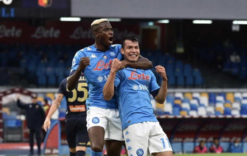 Lozano and Mertens provide inspiration for Napoli Lozano and Mertens provide inspiration for Napoli