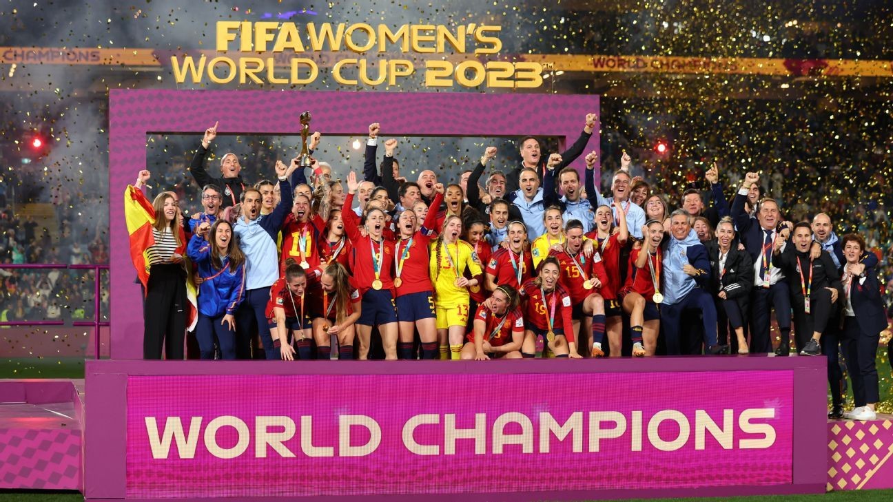 Spain top FIFA rankings ahead of USWNT Spain top FIFA rankings ahead of USWNT