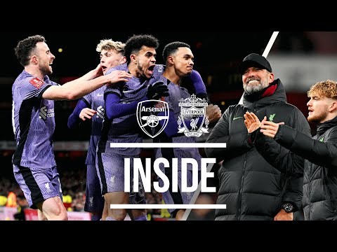 Incredible Away End Scenes As The Reds Seal FA Cup Win In London! | Arsenal 0-2 Liverpool | Inside