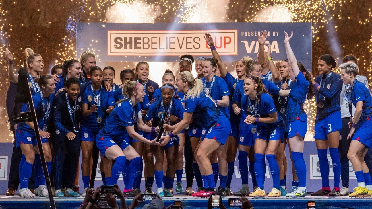 U.S. reveals lineup, schedule for SheBelieves Cup U.S. reveals lineup, schedule for SheBelieves Cup