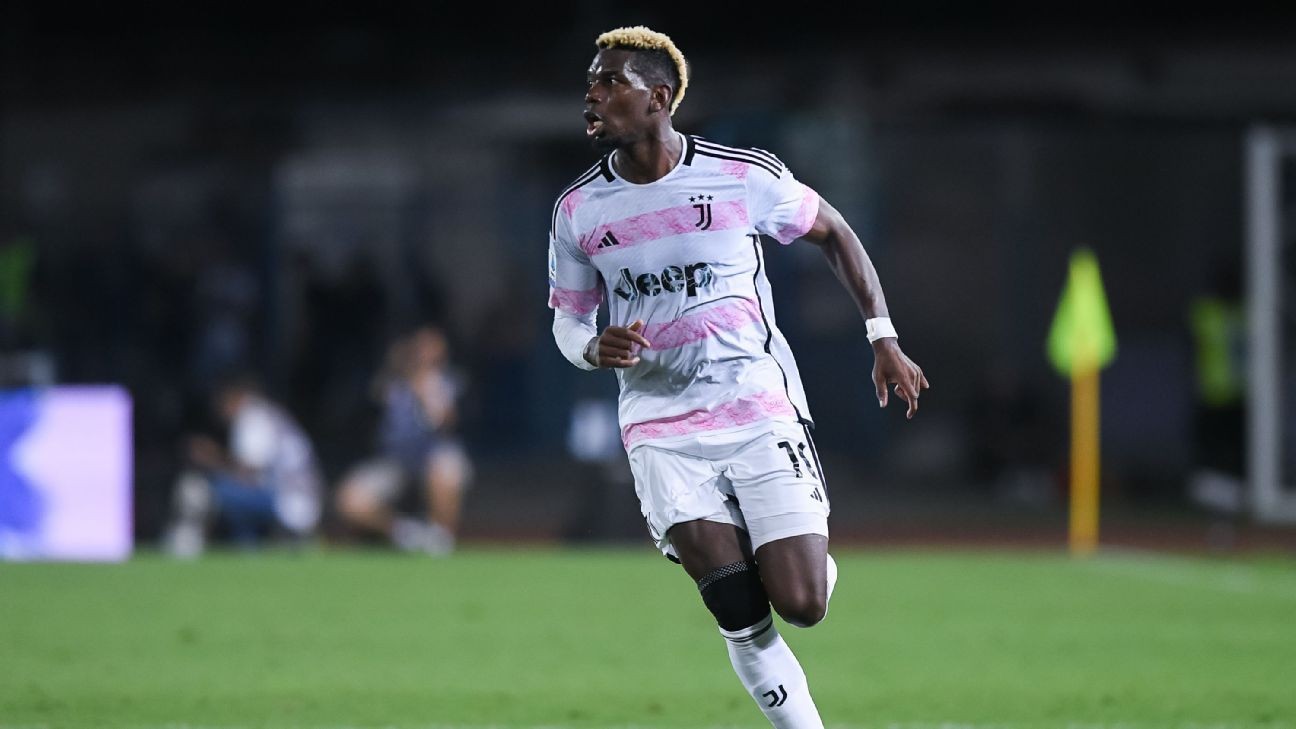 Allegri: I feel sorry for Pogba after doping ban