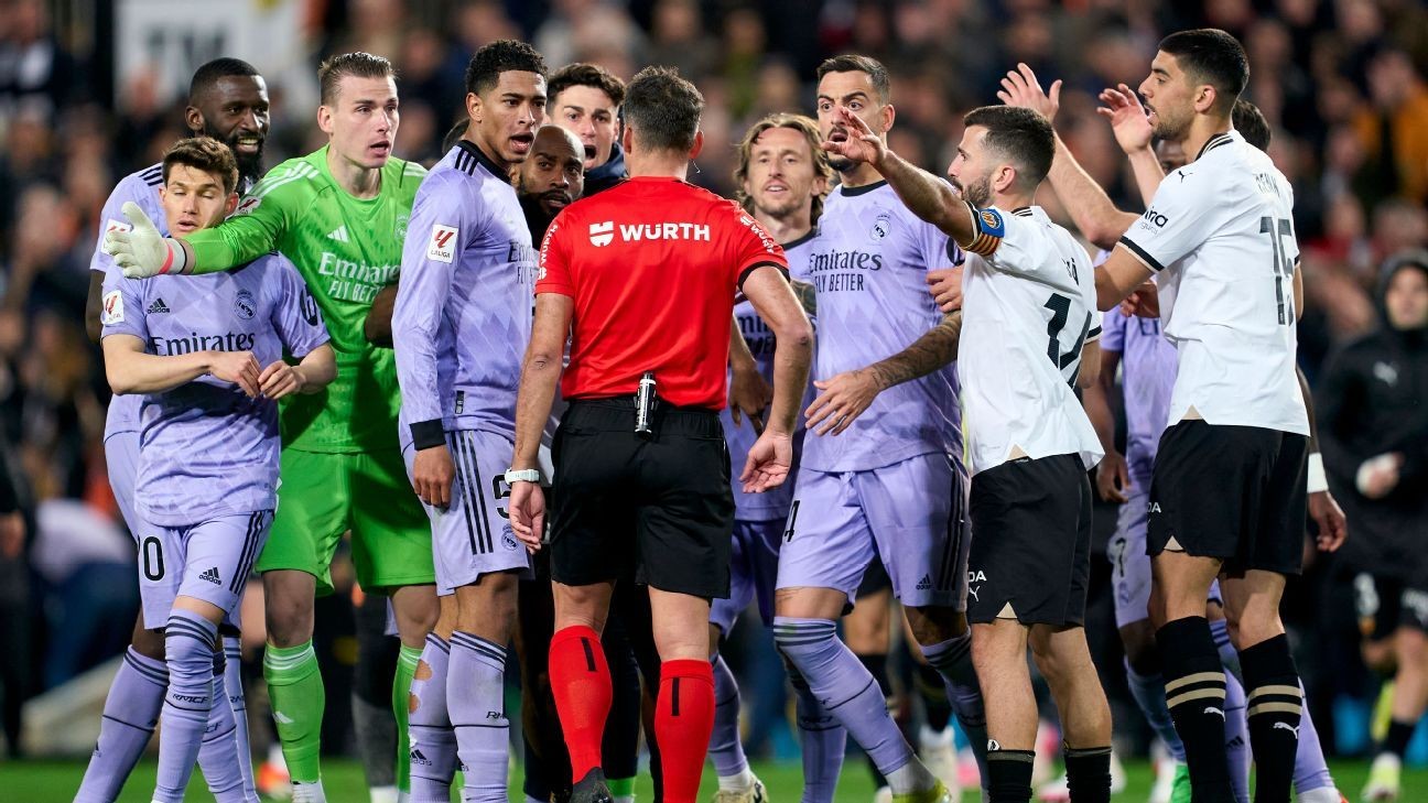 Sources: Madrid to appeal Bellingham's red card Sources: Madrid to appeal Bellingham's red card