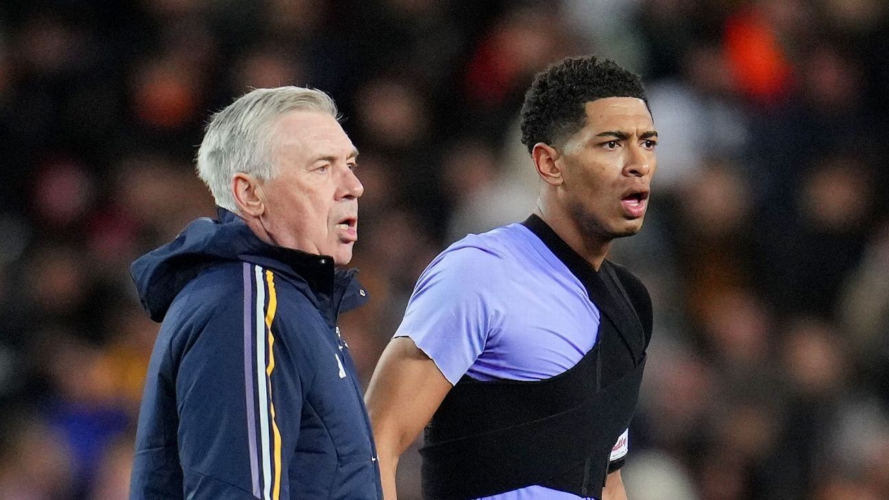 Ancelotti not spoken to Bellingham over red card Ancelotti not spoken to Bellingham over red card