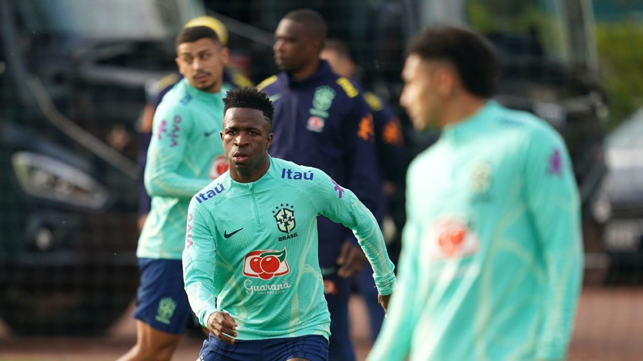 Brazil boss: We'll take 'drastic action' if Vini abused Brazil boss: We'll take 'drastic action' if Vini abused