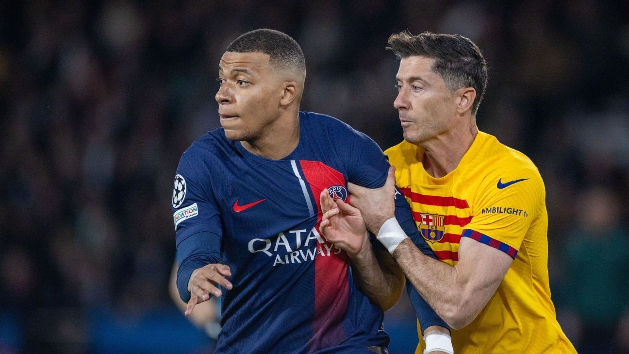 Lewandowski: Barça won't fear Mbappé's Madrid Lewandowski: Barça won't fear Mbappé's Madrid