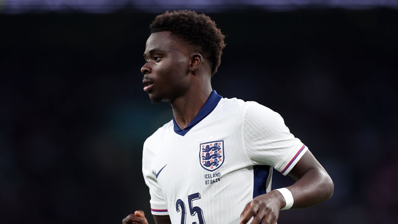Sources: Saka fit for England's Euro 2024 opener Sources: Saka fit for England's Euro 2024 opener