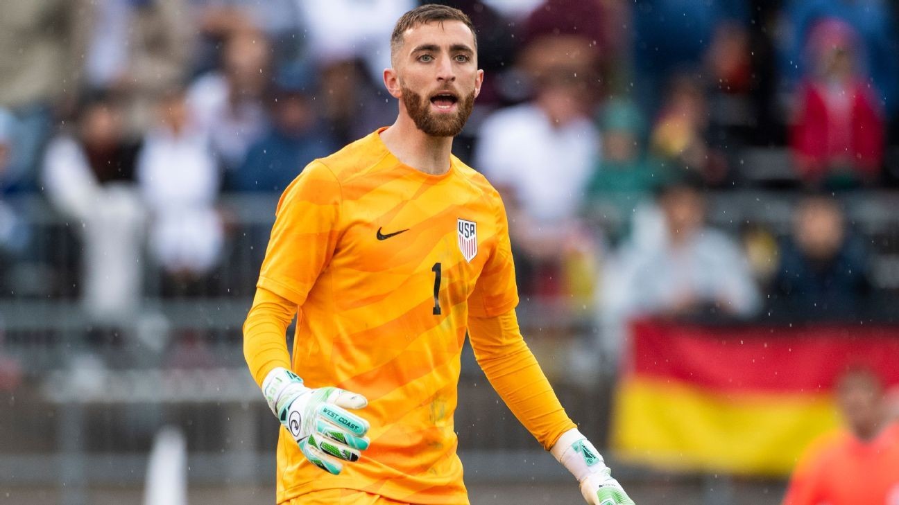 Turner in goal for U.S., Musah takes Weah's place Turner in goal for U.S., Musah takes Weah's place