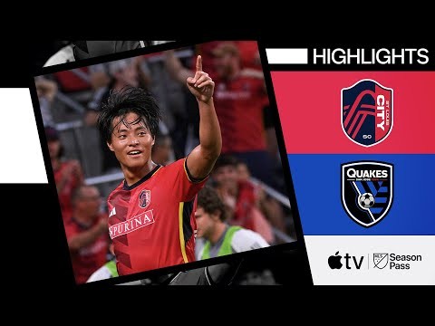 St. Louis CITY SC vs. San Jose Earthquakes | Full Match Highlights | July 3, 2024