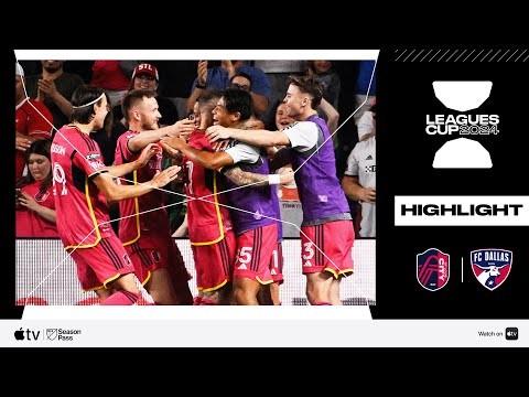 St. Louis CITY SC vs. FC Dallas | Leagues Cup | Full Match Highlights | July 27, 2024
