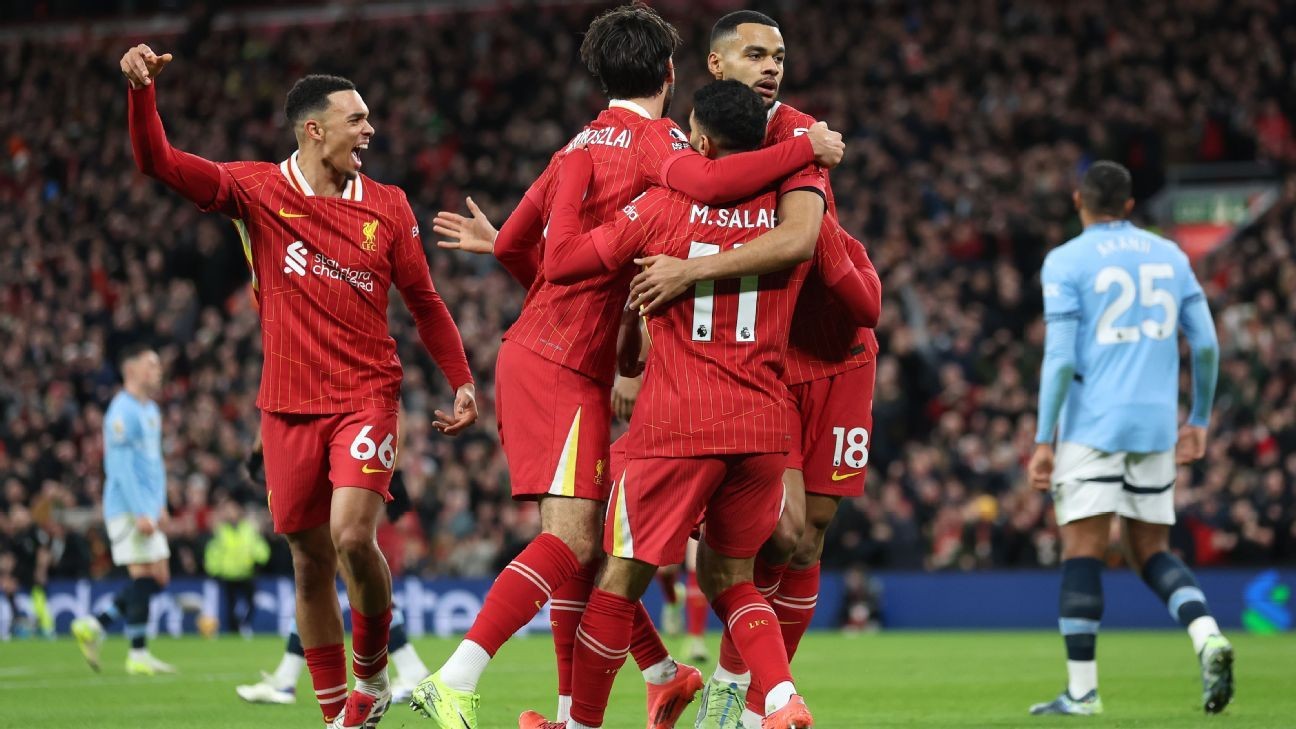 Liverpool's 'Slot machine' hits top gear as Haaland, Man City's crisis deepens Liverpool's 'Slot machine' hits top gear as Haaland, Man City's crisis deepens