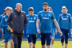 Paul Clement and Leon Balogun